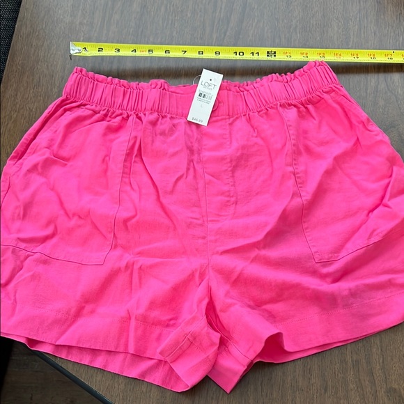 LOFT Pants - LOFT Pink High Waist Shorts Lightweight Casual